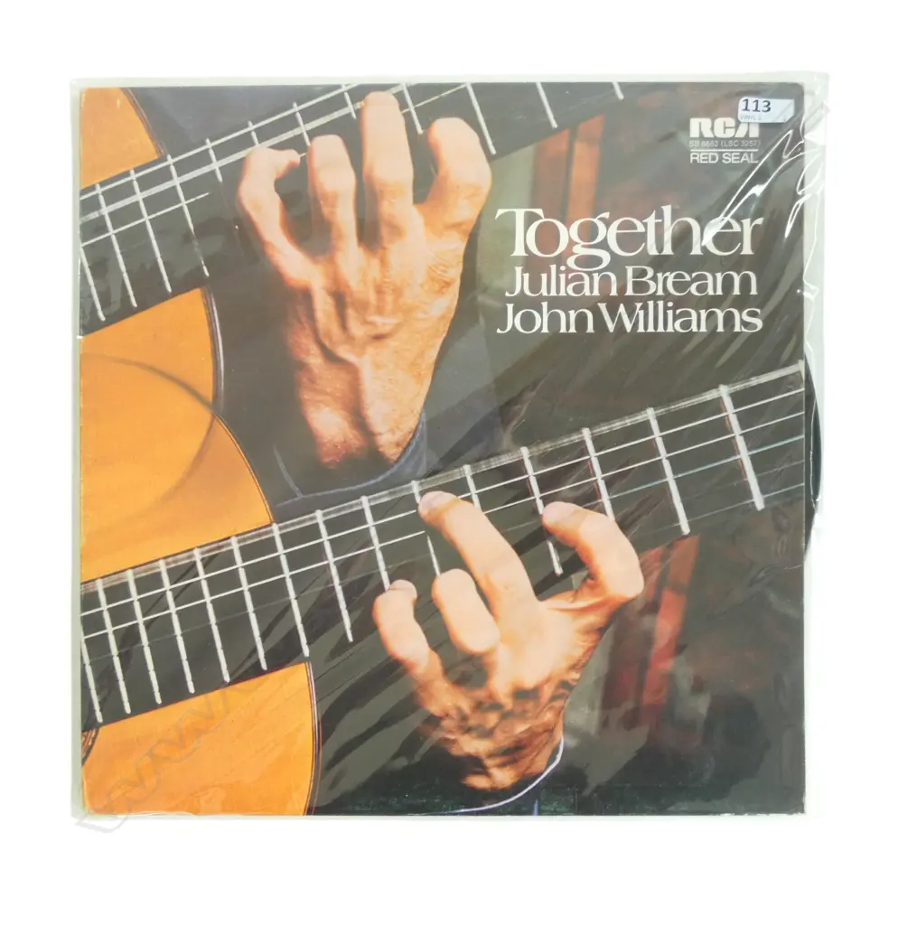 JULIAN BREAM AND JOHN WILLIAMS 'TOGETHER' ARRS4060 Image 1++